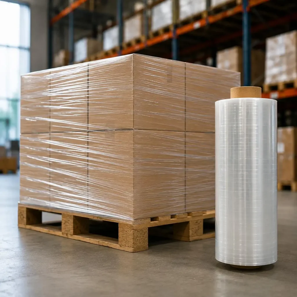 Màng PE Quấn Pallet Giá Rẻ – Giải Pháp Đóng Gói Hàng Hóa Hiệu Quả